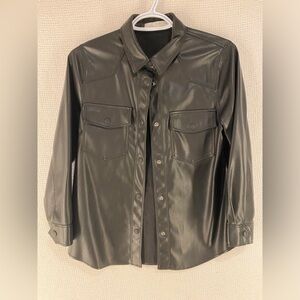 Zara Faux Woman's Leather Jacket | Size 10